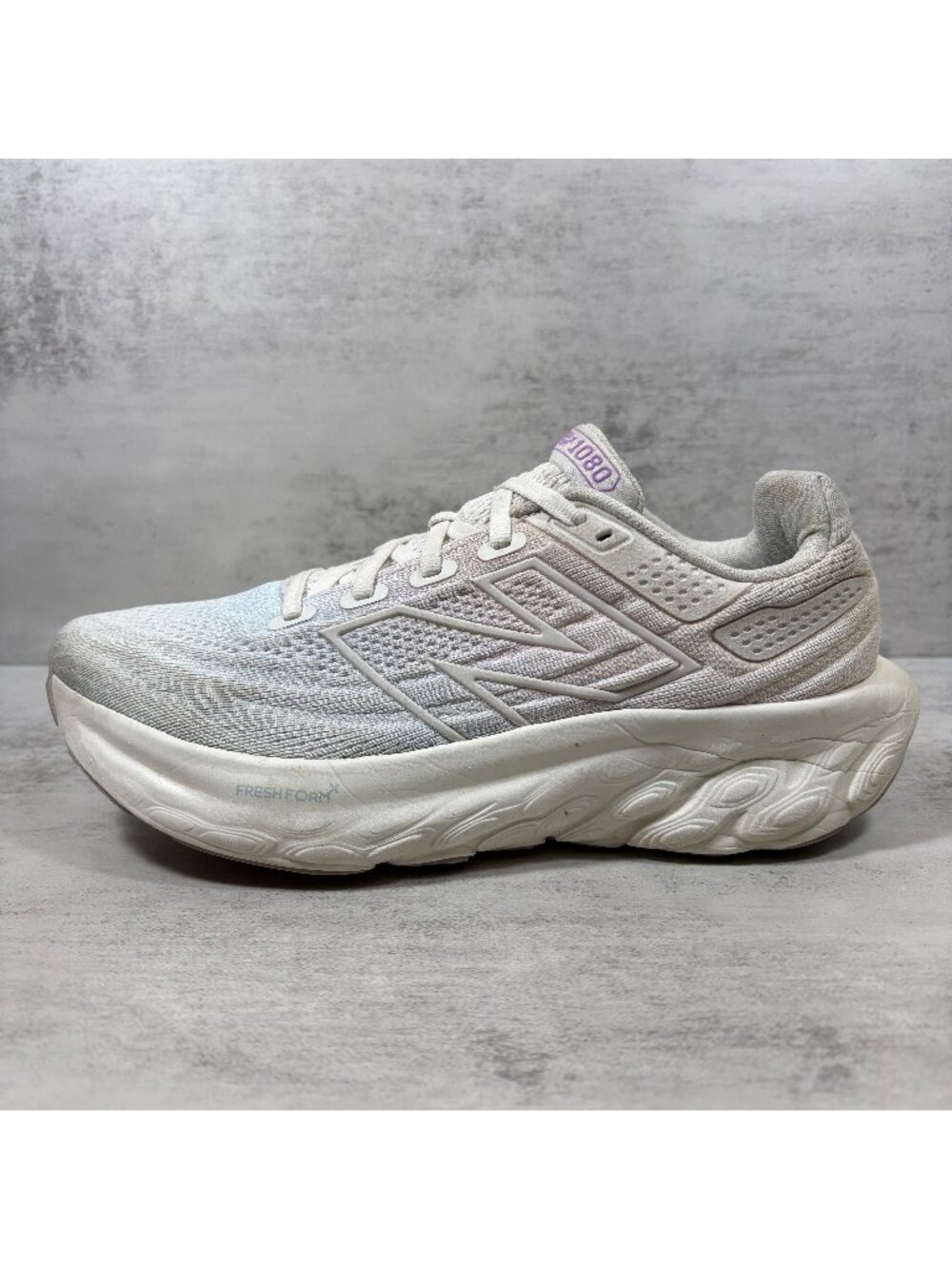 New Balance Fresh Foam 1080v13 Running Shoes - Women's Size 8 - Cream
